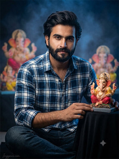 AI Photo Editing Ganesh
