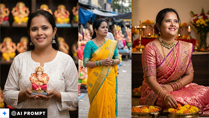 Best ChatGPT & Gemini AI Prompt For Ganesh Chaturthi Photo Generation
