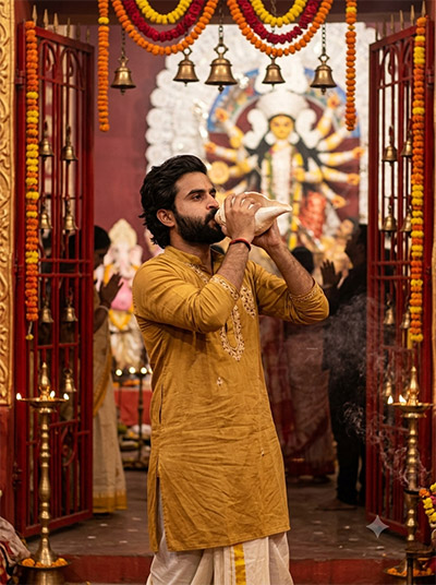 ChatGPT Durga Puja Photo Editing Prompts For Boys