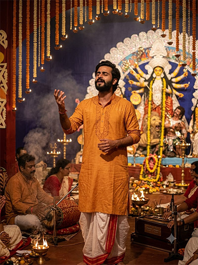 ChatGPT Durga Puja Photo Editing Prompts For Boys