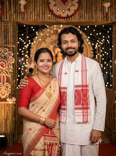 ChatGPT Durga Puja Photo Editing Prompts For Couple