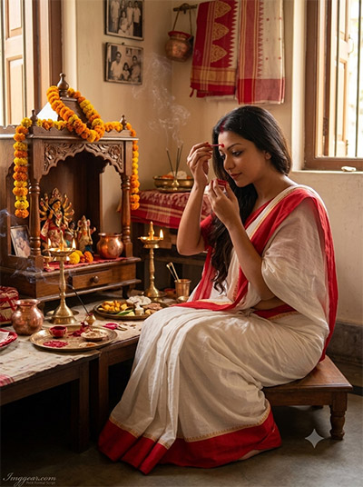 ChatGPT Durga Puja Photo Editing Prompts For Girls
