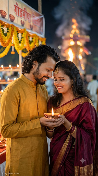 ChatGPT Dussehra AI Photo Prompts For Couple