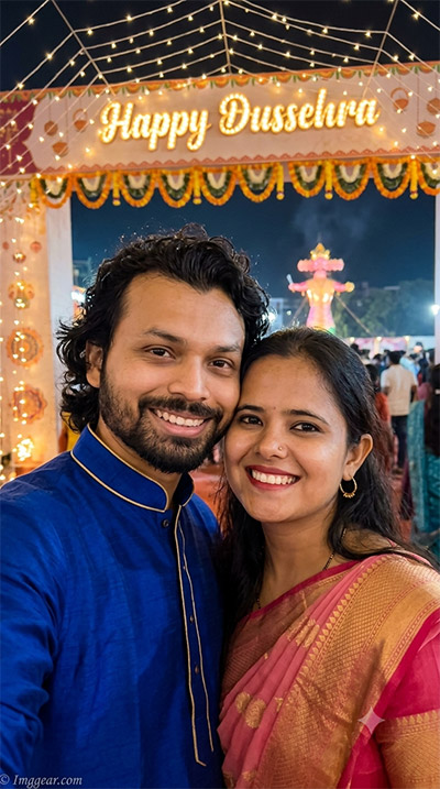 ChatGPT Dussehra AI Photo Prompts For Couple