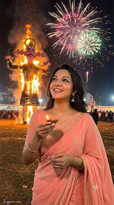 ChatGPT Dussehra AI Photo Prompts For girls
