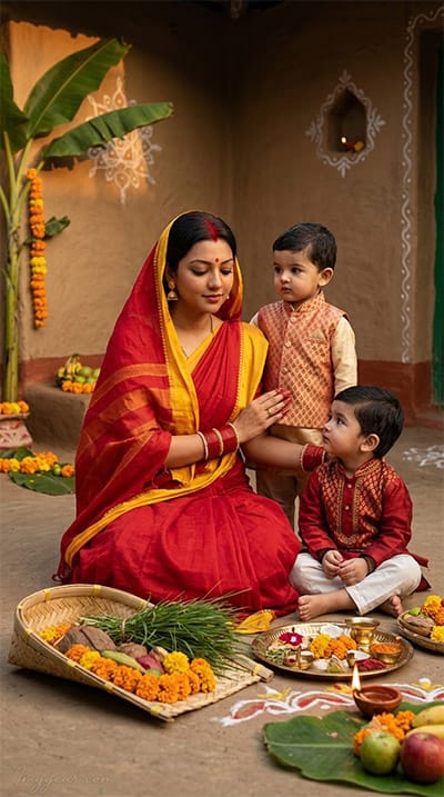ChatGPT Jitiya Puja Photo Editing Prompts