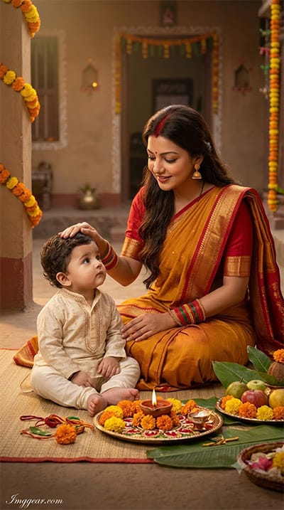 ChatGPT Jitiya Puja Photo Editing Prompts