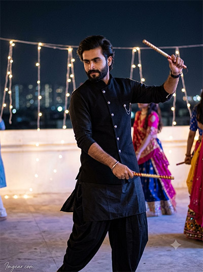 ChatGPT Navratri Garba Boys AI Photo Prompts