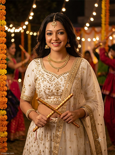ChatGPT Navratri Garba Girls AI Photo Prompts