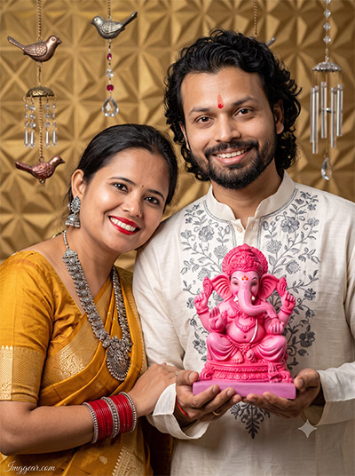 Ganesh Chaturthi 8k Realistic AI Photo Prompt