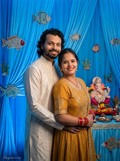 Ganesh Chaturthi AI Photo Prompt