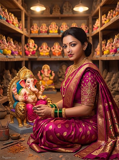 Ganesh Chaturthi ChatGPT Prompt For Girls