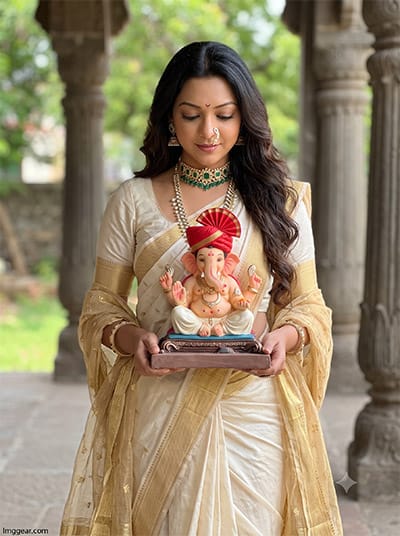 Ganesh Chaturthi ChatGPT Prompt For Girls