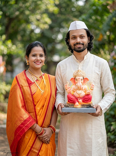 Ganpati Bappa AI Photo Prompt