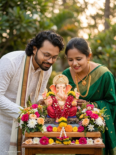 Ganpati Bappa AI Photo Prompt