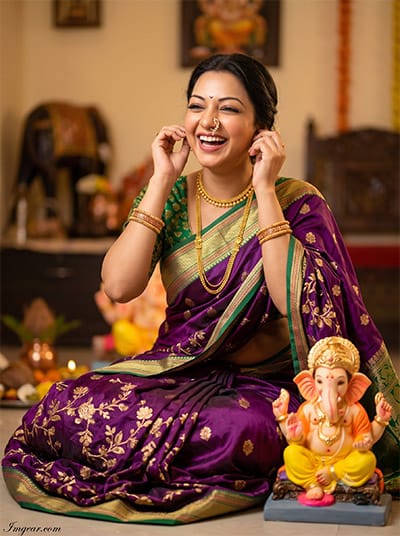 Ganpati Bappa And Girl Prompt