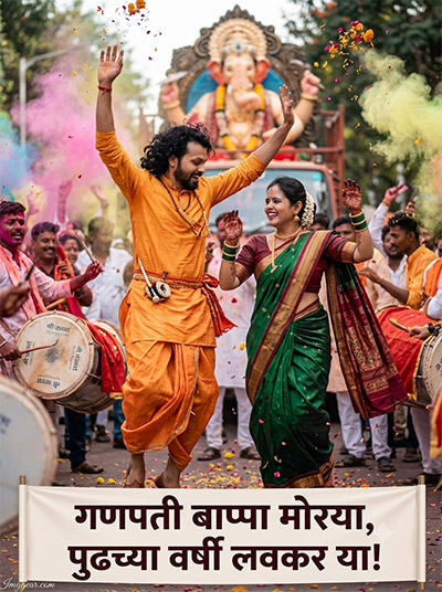 Ganpati Visarjan AI Prompts