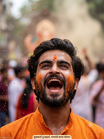 Ganpati Visarjan AI Prompts