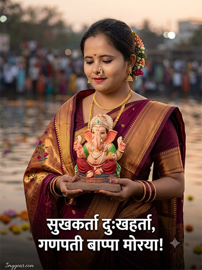 Ganpati Visarjan AI Prompts