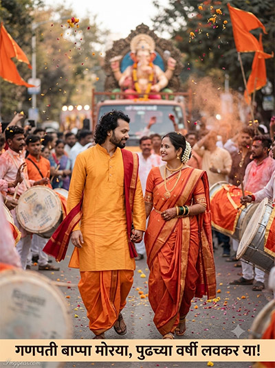 Ganpati Visarjan AI Prompts