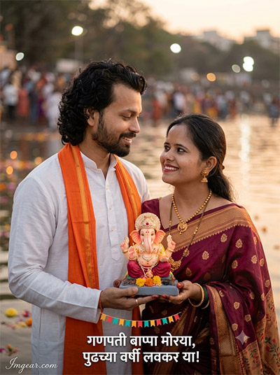 Ganpati Visarjan AI Prompts