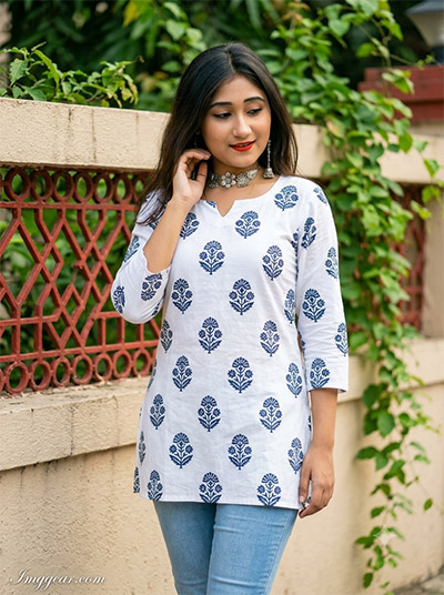 Gemini AI Girl In Kurti Denim Prompts