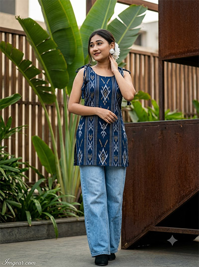 Gemini AI Girl In Kurti Denim Prompts