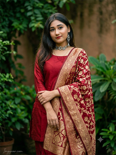 Gemini AI Girl In Kurti Prompt
