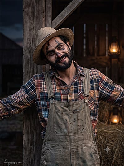 Gemini Halloween photo prompts for men