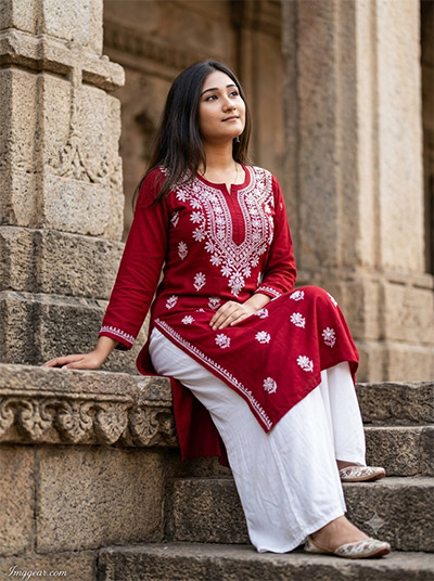 Girls In Kurti AI Prompts