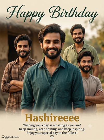 Happy Birthday AI Prompt For Men Funny
