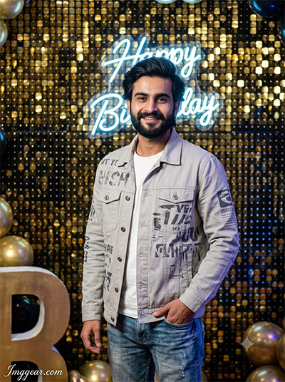 Happy Birthday AI Prompt For Men Instagram