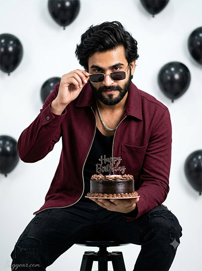 Happy Birthday AI Prompt For Men Instagram