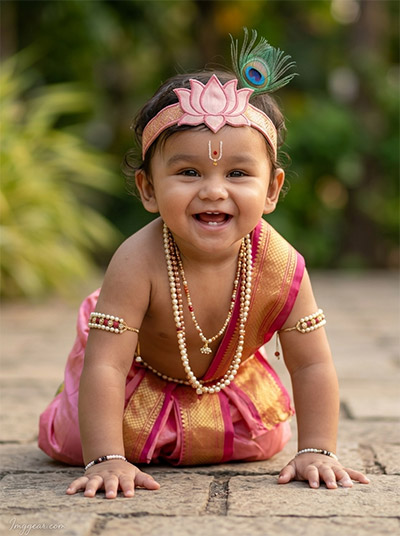Lord Krishna AI Prompts With Me