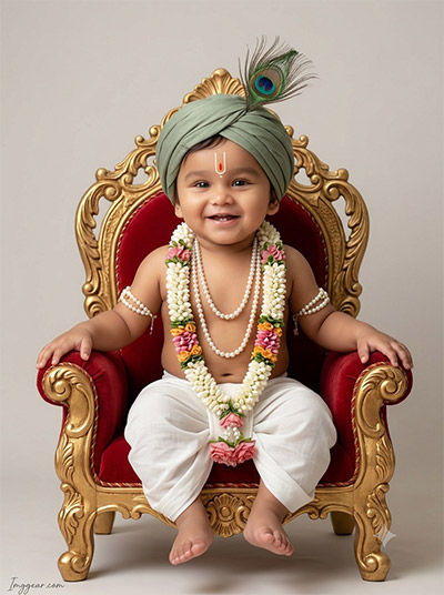 Lord Krishna AI Prompts With Me
