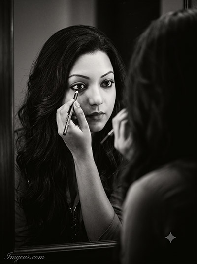 Mirror Kajal Look AI Photo Editing Prompts