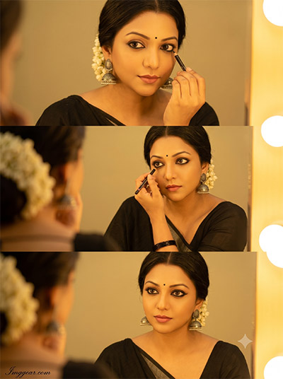 Mirror Kajal Look AI Photo Editing Prompts