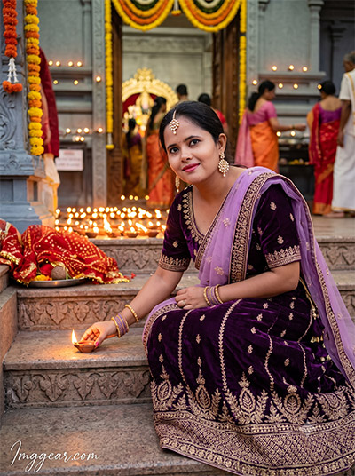 Navratri 9 Days 9 Colors AI Photo Prompts 2026