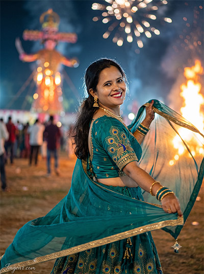 Navratri 9 Days 9 Colors AI Photo Prompts 2026