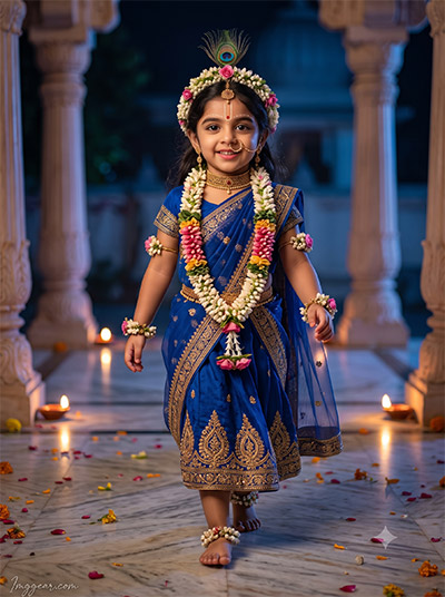Prompt Seen Krishna Photo Editing Boy