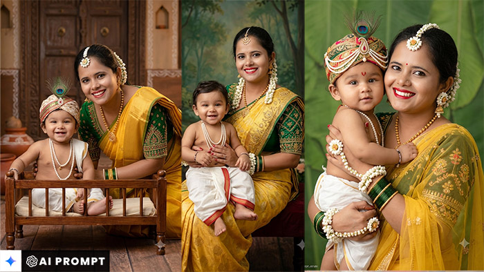 Radha Krishna Prompt for Gemini AI 5 Divine AI Photo Editing Prompts