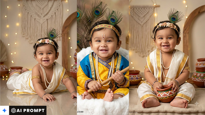 Trending Krishna Prompt 2026 – ChatGPT & Gemini AI Photo Editing