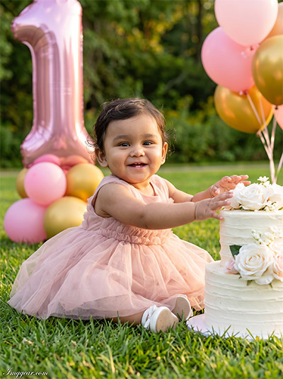 AI birthday prompt for little girl