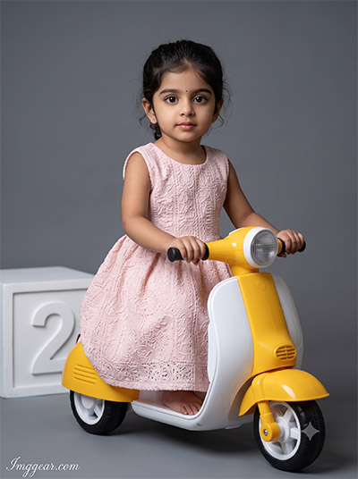 AI birthday prompt for little girl