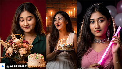 ChatGPT Birthday Prompt for Girl (Face Stays the Same)