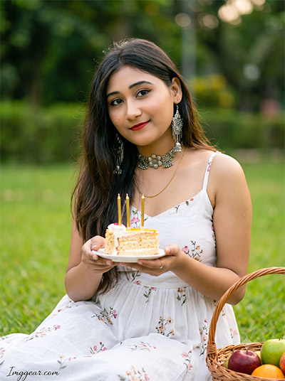 birthday DP AI prompt for girl