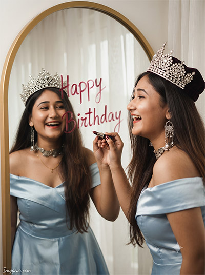 happy birthday AI prompts for girls