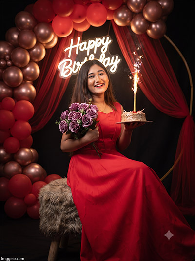 happy birthday AI prompts for girls